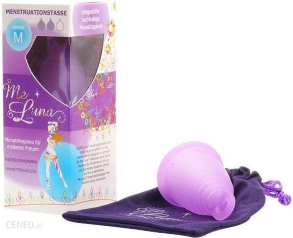 Me Luna Kubeczek Menstruacyjny Fioletowy Rozmiar M 60G