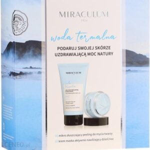 Miraculum Zestaw Woda Termalna Scrub 150ml + Maska 50ml