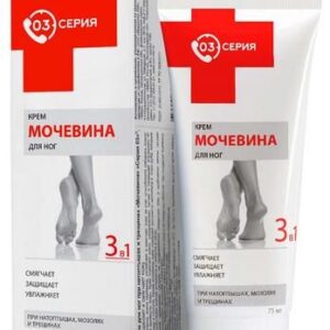 MIROLLA Krem z mocznikiem do stóp na odciski i pęknięcia 75ml