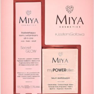 Miya Cosmetics zestaw: serum rewitalizujące do twarzy