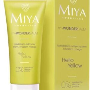 Miya myWONDERBALM Hello Yellow Krem Nawilżająco-Odżywczy z Masłem Mango 75ml