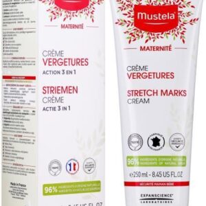 Mustela Krem Na Rozstępy Maternity Stretch Marks Cream Active 3In1 250Ml