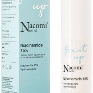 Nacomi Next Level Fix It Up Niacinamide 15% Serum do twarzy z niacynamidem 15% 30ml