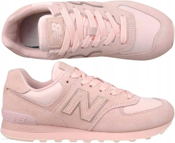 New Balance 574 WL574SLA Buty Damskie Skóra Różowy