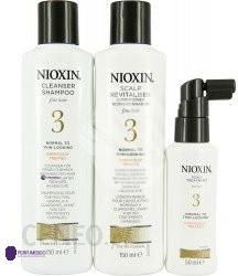 Nioxin Hair System Kit 3 szampon 150ml + odżywka 150ml + kuracja 50ml