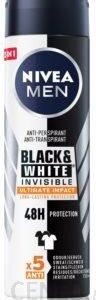 Nivea Men Invisible Black & White Antyprespirant W Sprayu 150 Ml