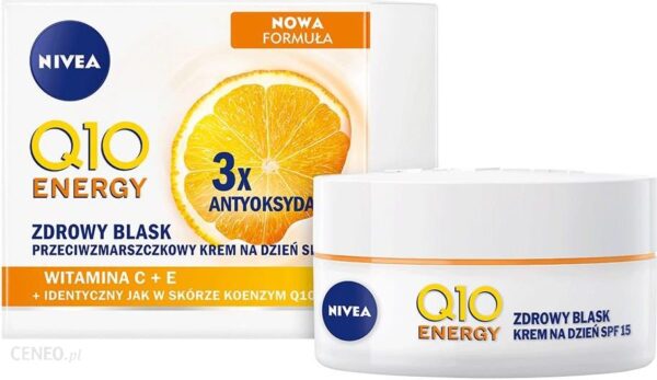 Nivea Q10 Plus Krem Przeciwzmarszczkowy Na Dzień Spf 15 50ml