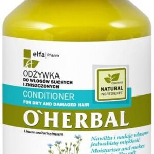 O'Herbal Odżywka Do Włosów Suchych I Zniszczonych Len 500ml