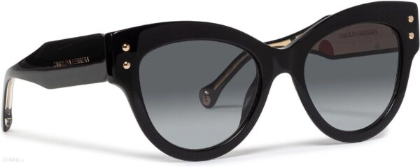 Okulary przeciwsłoneczne CAROLINA HERRERA - 0009/S Black 807