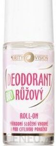 Purity Vision BIO dezodorant w kulce z wodą różaną 50 ml