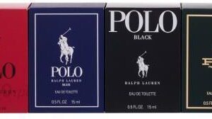 Ralph Lauren Polo Zestaw Woda Toaletowa Polo 15Ml + Woda Toaletowa Polo Red 15Ml + Woda Toaletowa Polo Blue 15Ml + Woda Toaletowa Polo Black 15Ml