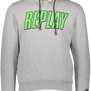 Replay Bluza w kolorze szarym