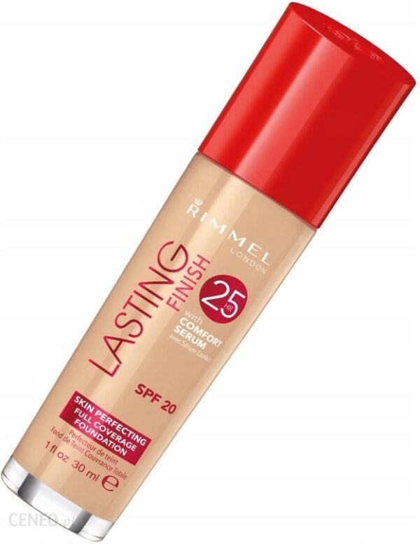 Rimmel Lasting Finish Nude 25Hr Foundation Podkład Długotrwały Spf 20 30Ml 100 Ivory