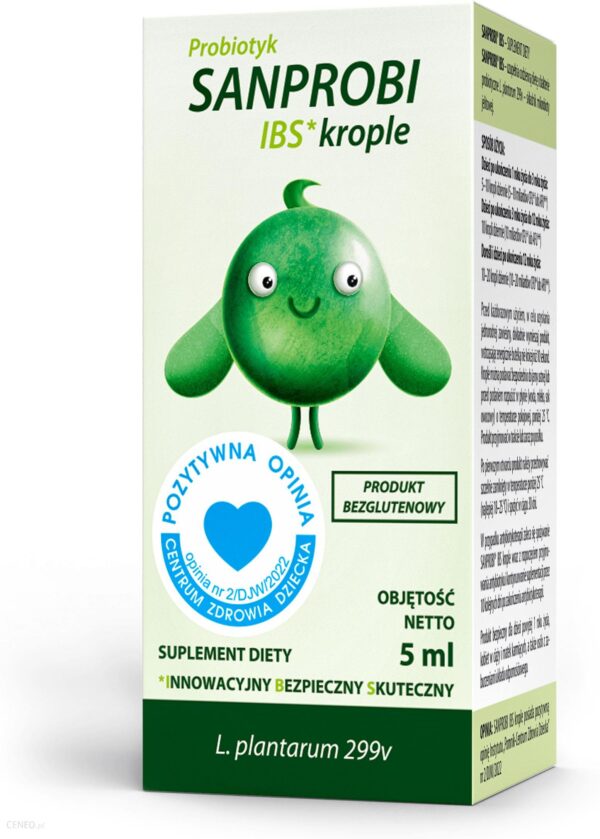 Sanprobi IBS Krople dla dzieci od 1 roku życia 5 ml