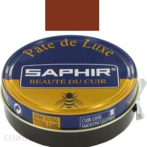 Saphir Pate De Luxe Pasta Do Butów Jasny Brąz 03 50Ml