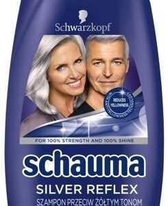 SCHWARZKOPF Schauma szampon do włosów siwych i blond Srebrne Refleksy 250ml