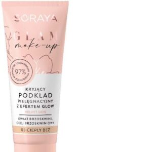 Soraya Glam Make-Up Kryjący Podkład Pielęgnacyjny 03 Ciepły Beż 30 Ml