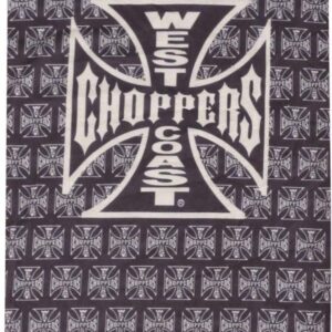 szalik (chusta) WEST COAST CHOPPERS - CROSS - BLACK - WCCTU021ZW