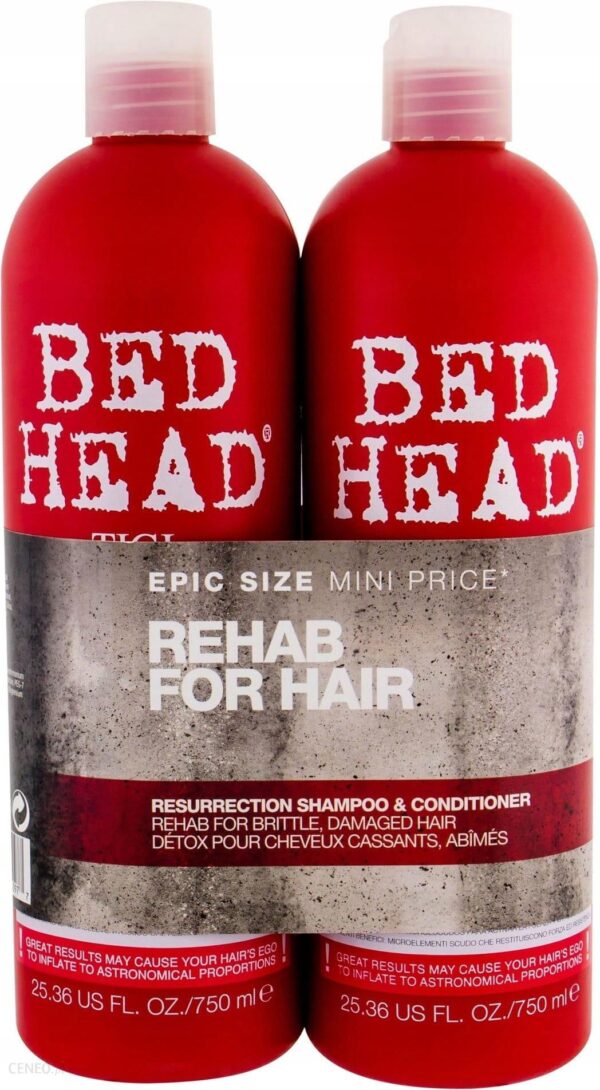 Tigi Bed Head Resurrection Shampoo 750 ml Bed Head Resurrection Shampoo + 750 ml Bed Head Resurrection Conditioner