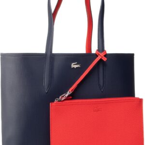 Torebka LACOSTE - Shopping Bag NF2142AA Peacoat Salsa B50