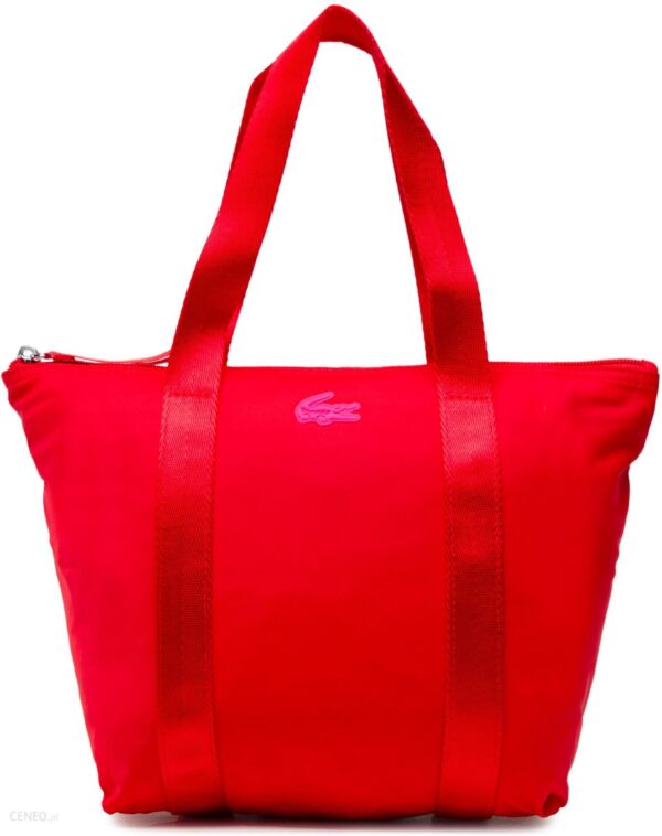 Torebka LACOSTE - Xs Shopping Bag NF3620YA Pompier Rose Fluo K05