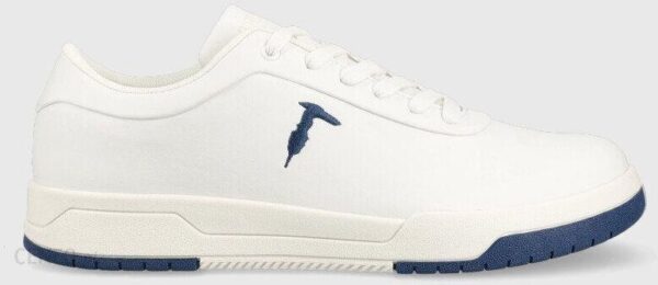 Trussardi sneakersy skórzane Vector Cupsole kolor biały