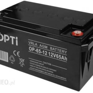 Volt Polska Akumulator Volt Opti Vrla Agm 12V 65 Ah 6Akuv065Ag