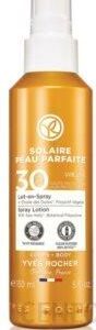 Yves Rocher Solaire Peau Parfaite Mleczko Do Opalania W Sprayu Spf 30 150 Ml