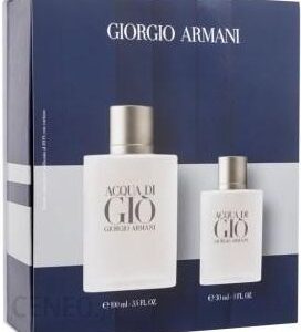 Zestaw Giorgio Armani Acqua Di Gio Pour Homme Woda Toaletowa 100Ml + Woda Toaletowa 30Ml