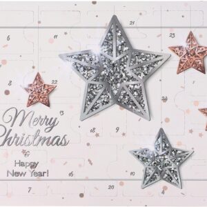 ZMILE COSMETICS Advent calendar Glowing Stars rose gold/silver